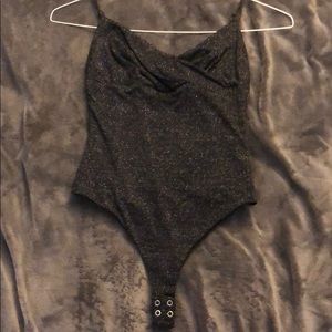 Beautiful Form Fitting Sparkling Body Suit